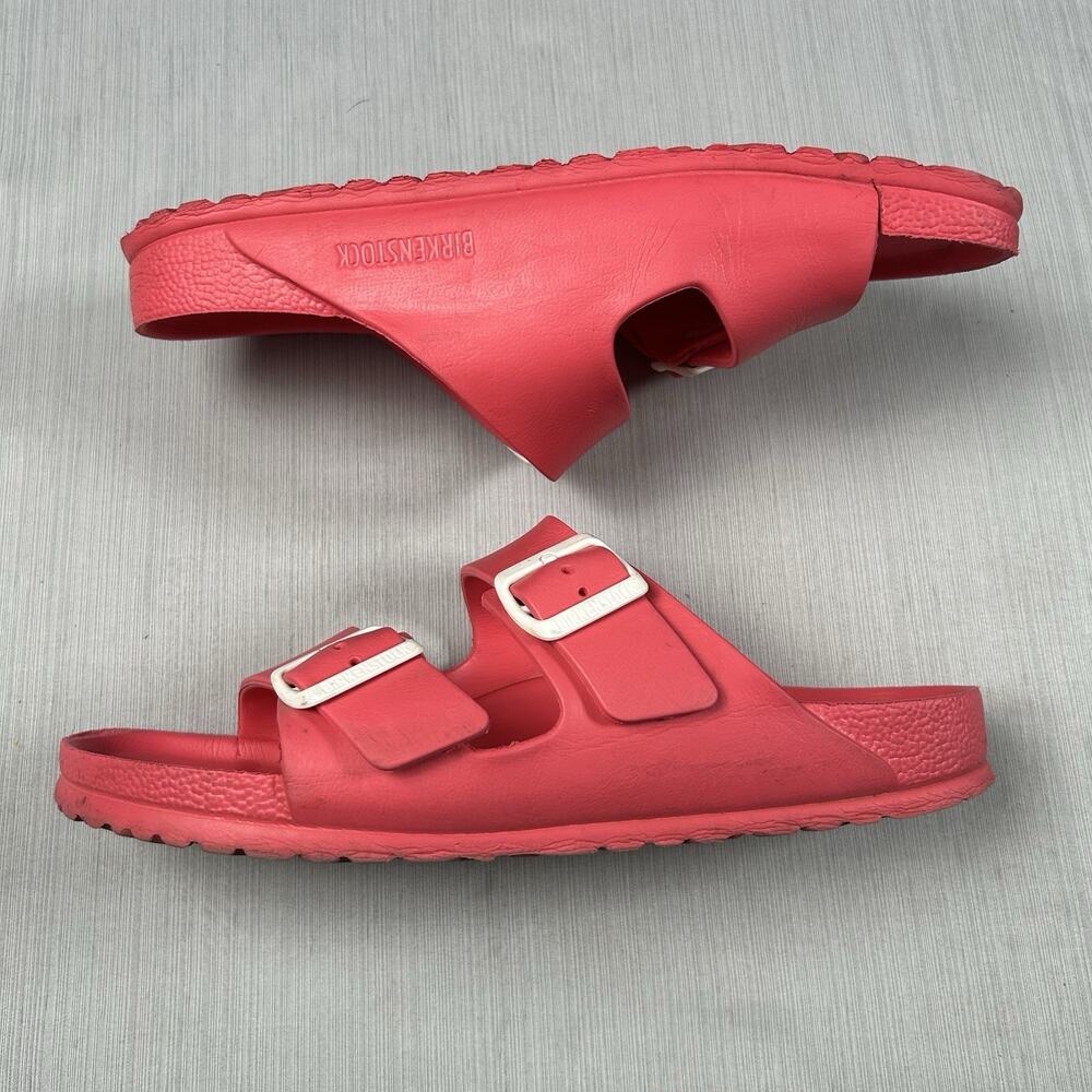 Birkenstock Arizona Essentials EVA Women’s Size 10 Red Sandals Strappy Shoes